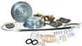 Rear Disc Brake Kit, I.R.S. Bug 1973-79, 4x130 with 14x1.5mm Threads, Drilled and Slotted Braking Surface