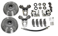 Zero Off-Set Front Disc Brake Kit Link Pin, 5-Lug, 5x205 Bug Up To '65 with Dual Master Cylinder