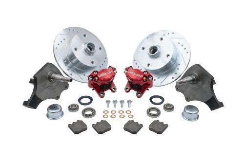 Front Disc Brake Kit Ball Joint Suspension (2 ½” Drop) 4/130 Bolt Pattern