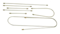 Steel Brake Line Kit Bug 1969-77 (8 Pieces)