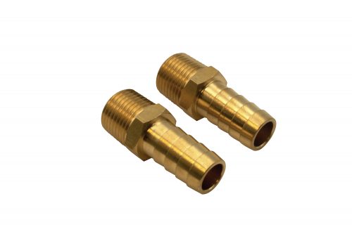 3/8" Male with 1/2" Hose Barb (2 pack)