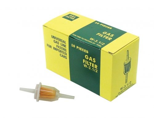 Universal Plastic Fuel Filter (Each)