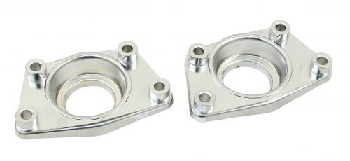Chrome Spring Plate Caps For I.R.S. (Pair)