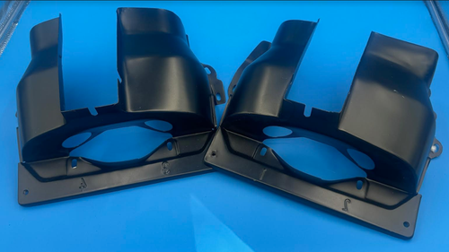 Black Dual Port Cylinder Shrouds (Pair)