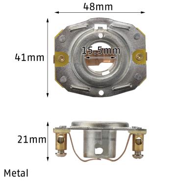 Bulb Holder Tail Light Bug 1955-61 (Pair)